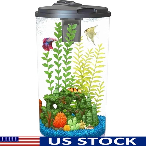 Plastic gallon aquarium - plastic,