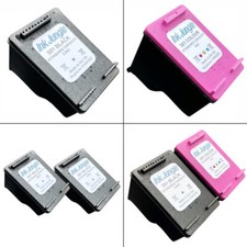 Refilled HP 301 Black / Colour Ink Cartridges For ENVY 5530 Inkjet Printer