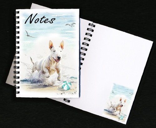 Bull terrier dog - (white),