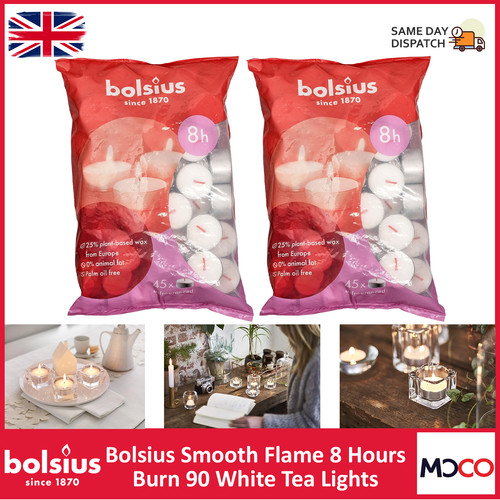 Bolsius tea lights - tea, 8