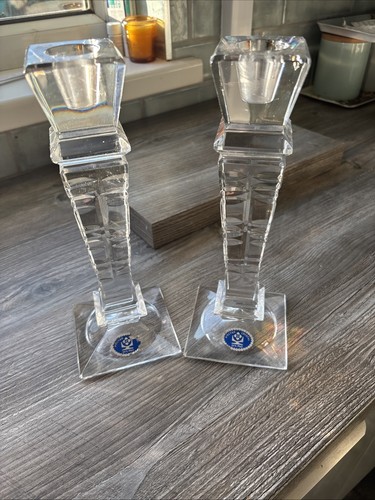 Vintage crystal glasses - crystal, candle