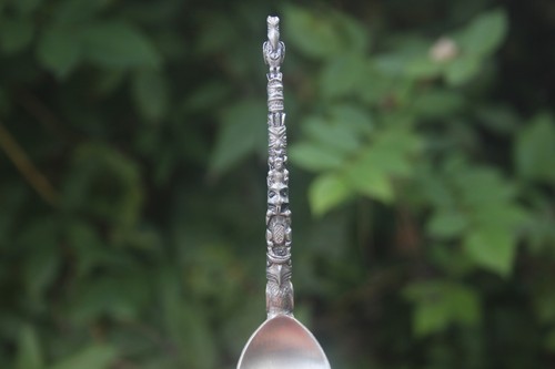 Vintage pewter spoon - spoon, canada