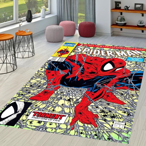 Spiderman rug comic cartoon - rug,comic,