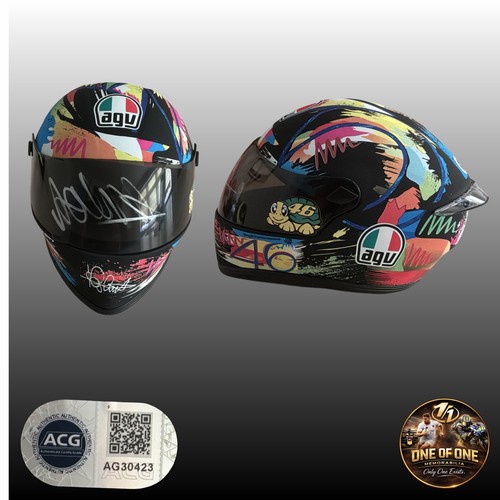 Valentino rossi signed replica - rossi,