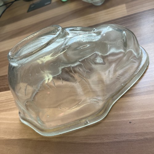 Vintage 1950 pressed clear - pressed,