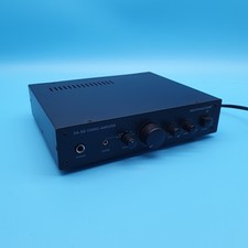 Monacor SA-50 Compact Stereo Power Amplifier – 50W PA / Mixer System