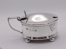 Sterling Silver Mustard Pot