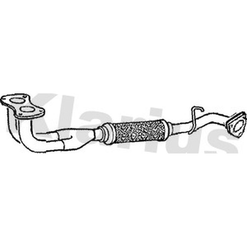 Exhaust front down pipe - exhaust,