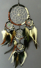 Brown Dreamcatcher Boys Dream Catcher New Natural Traditional Bedroom Decoration