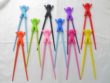 Childrens Learning Chinese Chopsticks Little Man Character Various Colours
