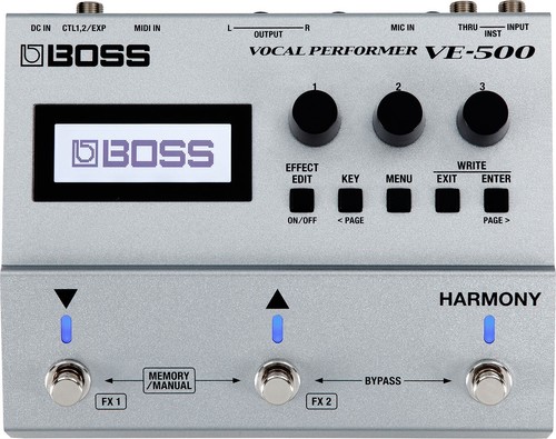 Boss 500 vocal - boss, performer