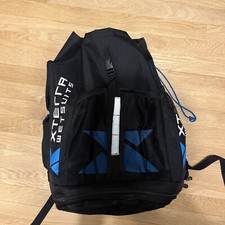 XTERRA WETSUITS Logo black mesh detail backpack Bag Top Bungee Closure