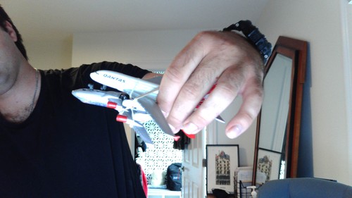 Model airplane lot qantas - airplane,