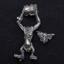 Stone Troll With Big Rock Orcs & Goblins Metal Citadel 90s Old World W185