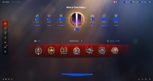 Wot account wr 8k wtr - eu,