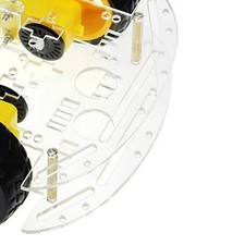 Smart Robot Car Kit Acrylic Double 4WD Smart Robot Car Chassis Kit For Hand SG