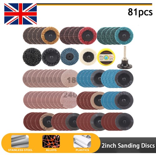 81pcs 50mm type abrasive - 81pcs,