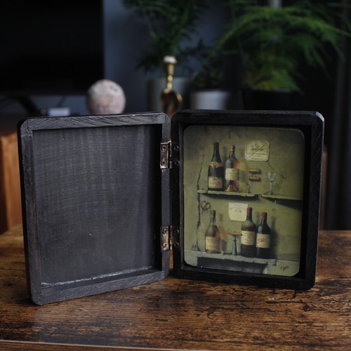 Vintage set wine coasters - set,
