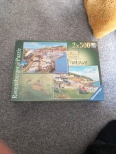 2 x 500 piece jigsaw puzzles