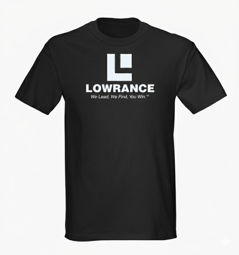 Lowrance fish finder shirt - fish,