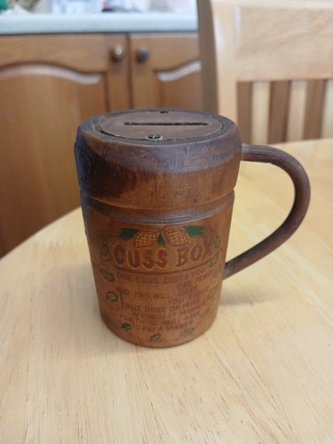 Cuss box vintage - cuss,