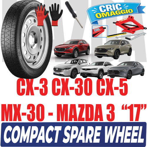 Space saver spare wheel for - space,