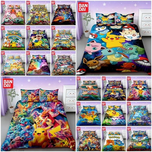 Pokemon pikachu duvet cover - pokemon,