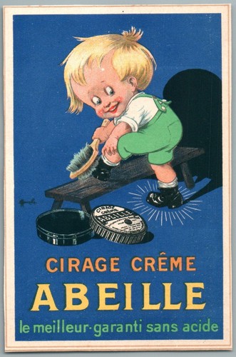 1924 cream bee advertising - cream,