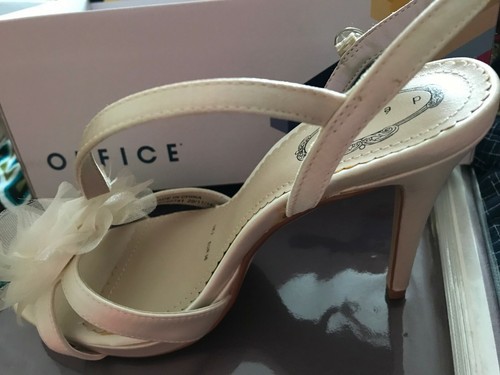 Cream wedding shoes size - wedding,