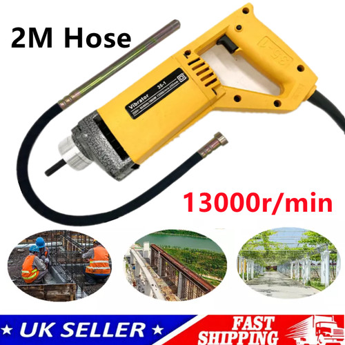 Electric concrete vibrator - concrete,