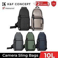 K&F Concept 10L Camera Sling Bag Professional Photography Bag Outdoor Travel Pro