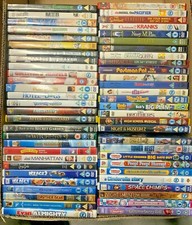 56 DVD'S  JOBLOT BULK