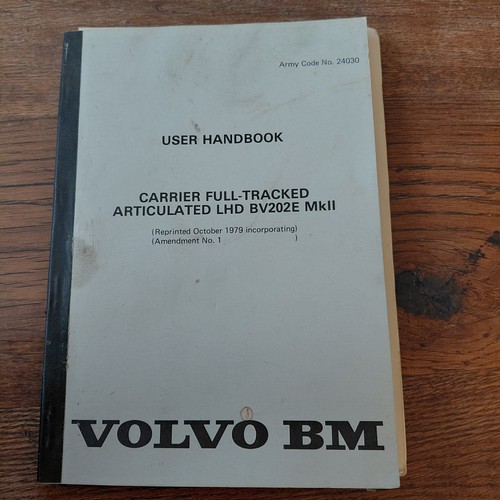 Volvo bv202e mkii carrier - mkii,