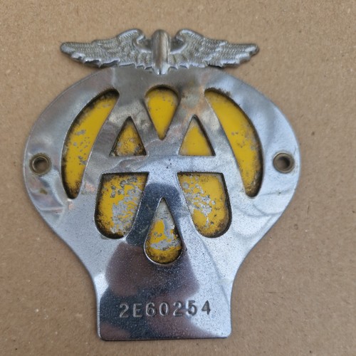 Vintage car badge 2e60254 - aa,