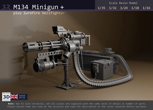 M134 minigun batteries - minigun, +