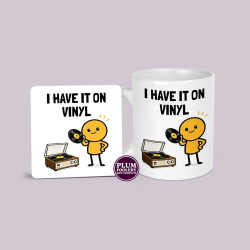Have vinyl mug - vinyl, &