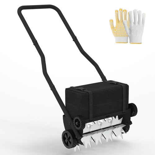 Lawn aerator with weight - aerator, bag