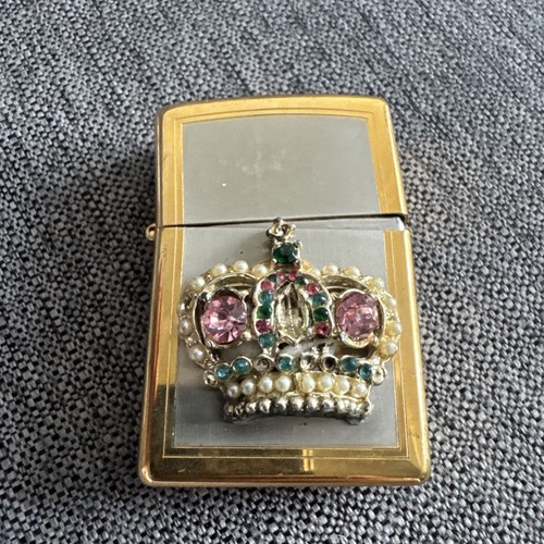 Crown zippo lighter - crown,