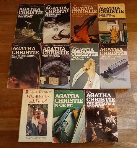 Book bundle x11 agatha - book,