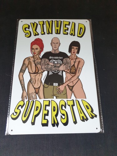 Skinhead superstar metal - skinhead, sign