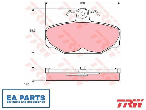 Brake pad set - pad, set,