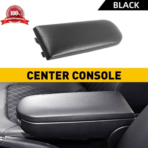 Leather center console armrest - leather,