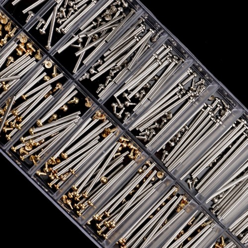 200pcs watch pins screws - pins, bar