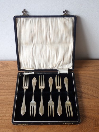 Epns cake forks - epns,