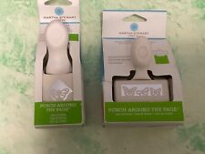 New MARTHA STEWART BUTTERFLY Corner & Border Edge Card Craft Punches Cutters
