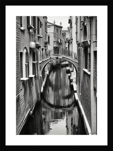 Intimate venice canals framed - intimate,