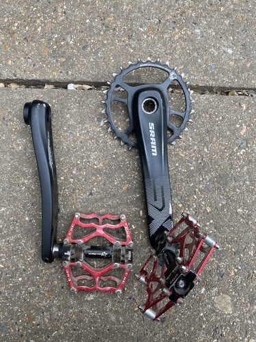 Sram crankset with pedals - sram, sx