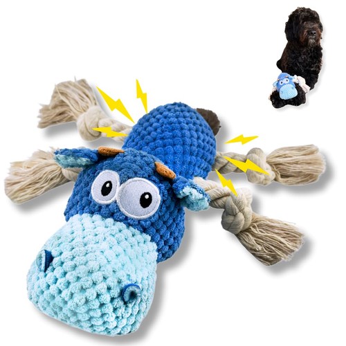 Large dog toy blue - large,