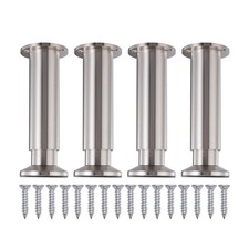 4pc Alum Table Feet Bed