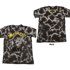 Tupac Unisex T-Shirt: Makaveli (Acid Wash & Back Print) (XX-Large)